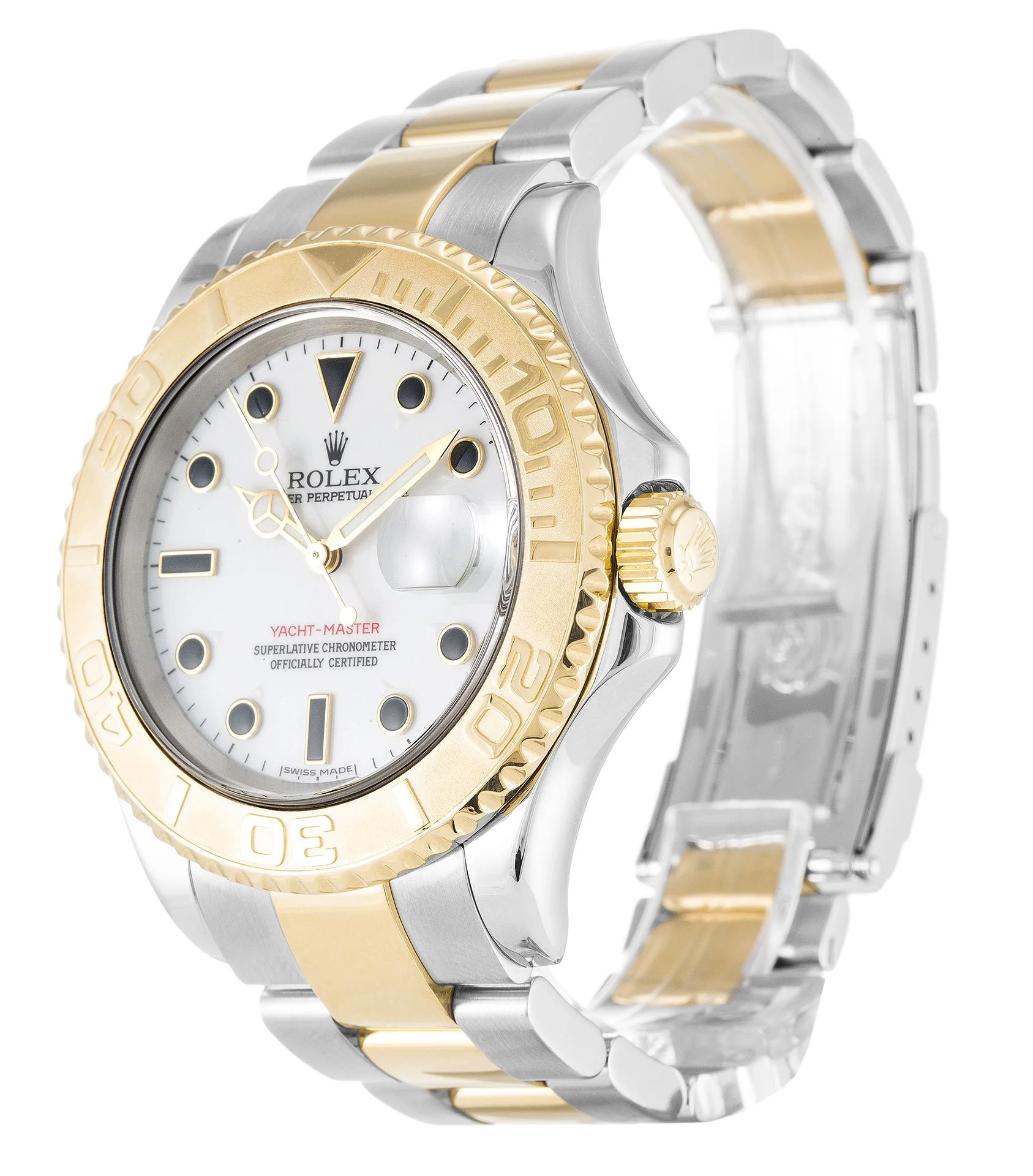Rolex Yacht-Master 40mm White Dial 16623-2