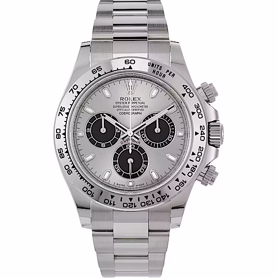 Superclone Rolex Daytona Silver Dial 116509 40mm