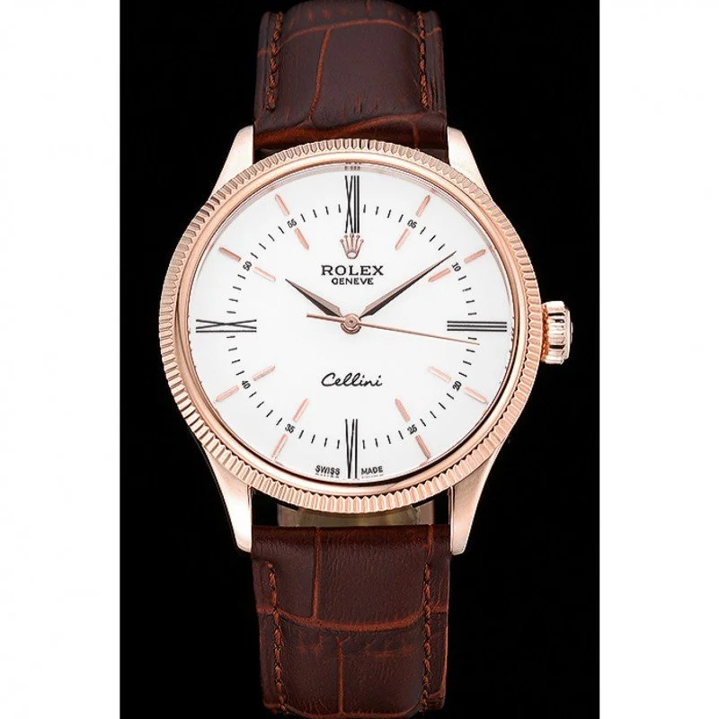 Superclone Rolex Cellini 39mm White Dial 622655