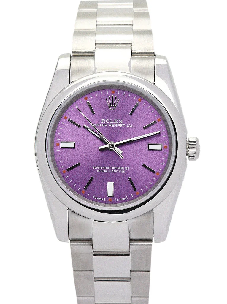 Rolex Oyster Perpetual Lady 31mm Purple Dial 177200