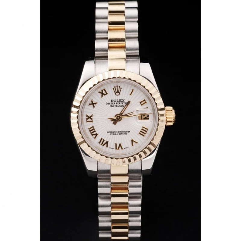 Superclone Rolex Datejust 26mm White Dial SRL104