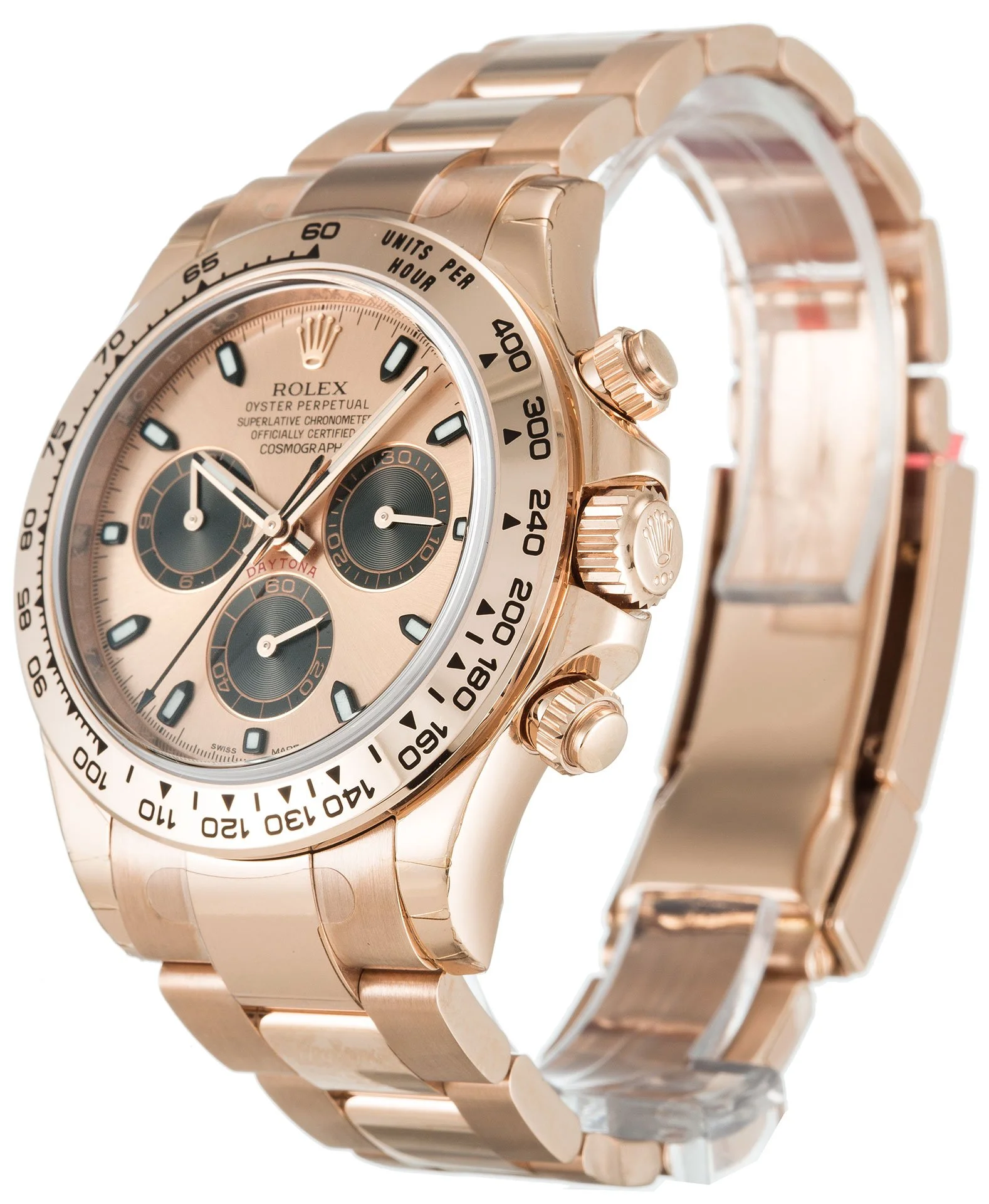 Rolex Daytona 40mm Rose Dial 116505