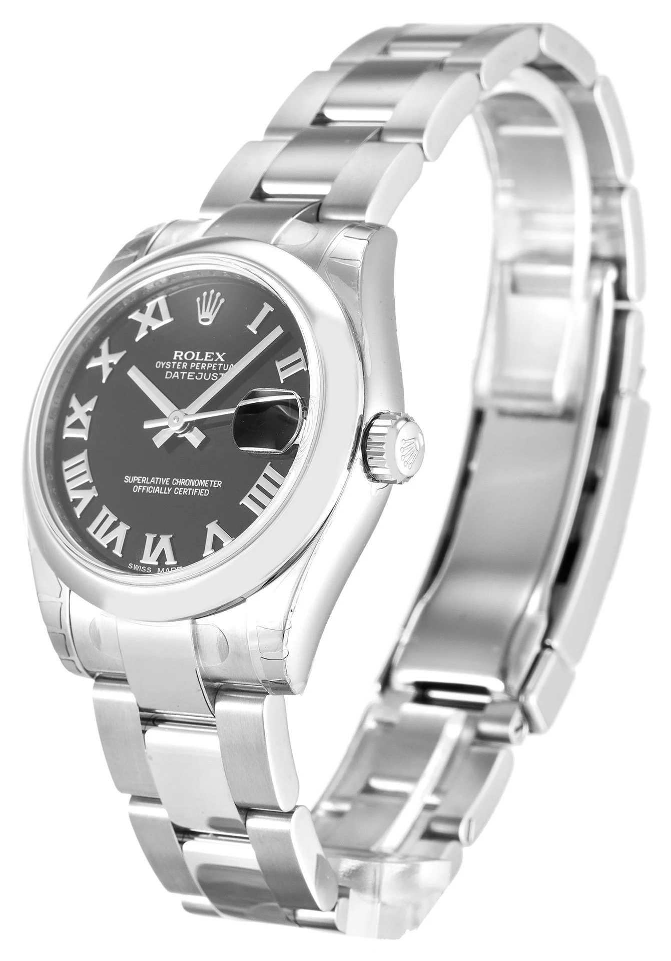 Rolex Lady-Datejust 31mm Black Dial 178240