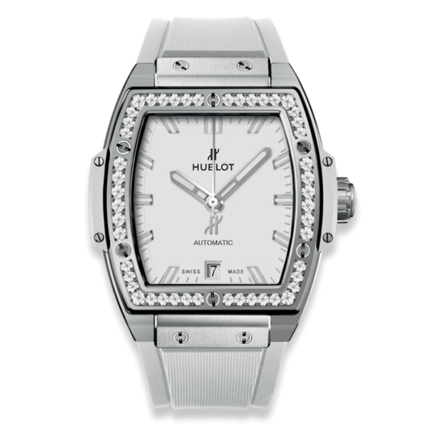 Hublot Spirit Of Big Bang Women Automatic White Rubber Watch 665.NE.2010.RW.1204