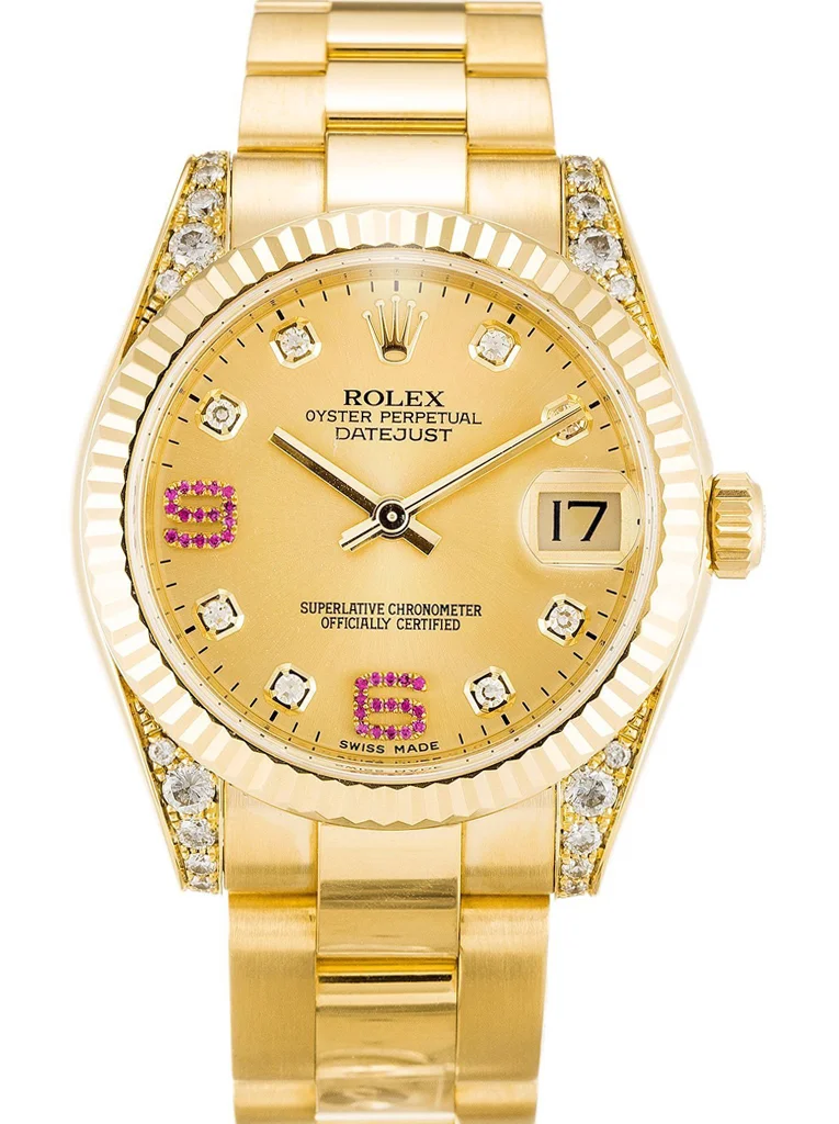Rolex Datejust Mid-Size 31mm Champagne Dial 178238