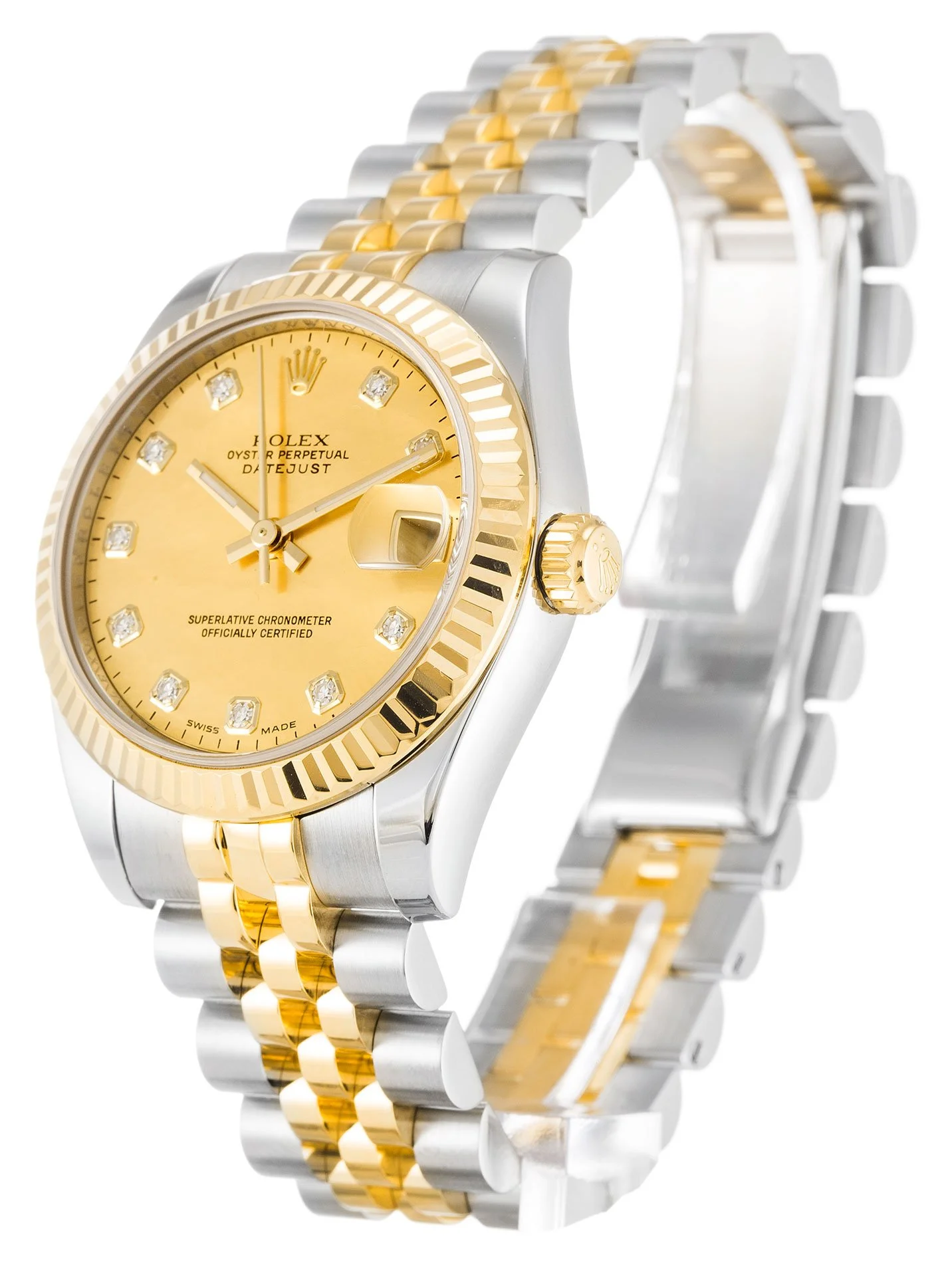 Rolex Lady-Datejust 31mm Champagne Dial 178273