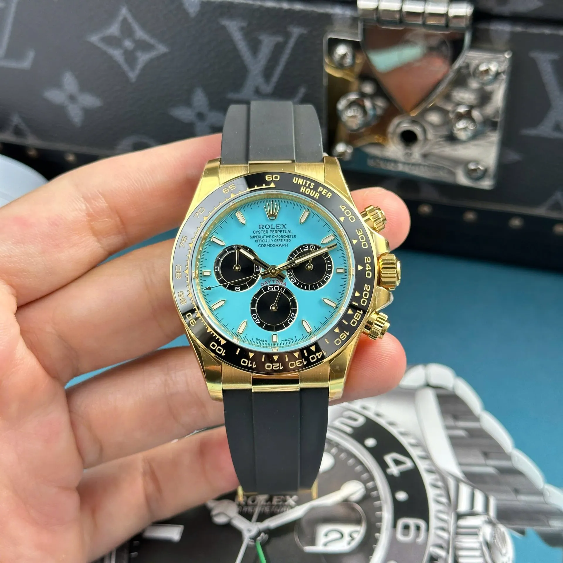 Superclone Rolex Daytona 40 mm 126518LN Tiffany Dial