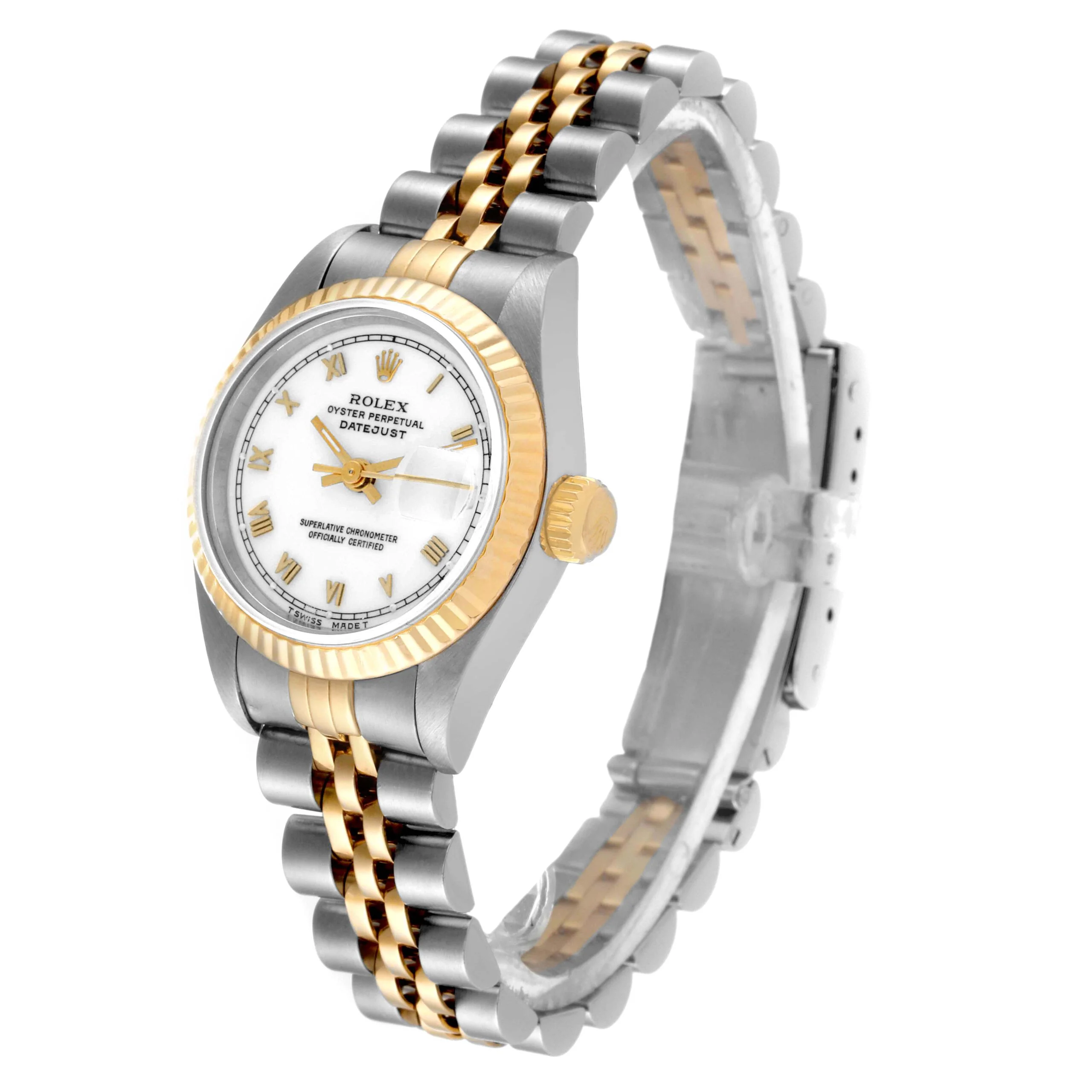 Rolex Lady-Datejust 26mm White Dial 69173