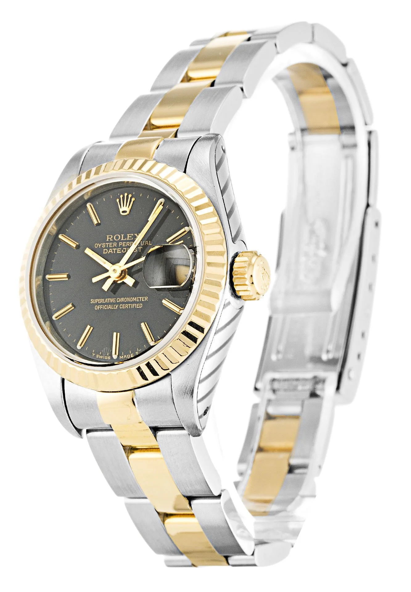 Rolex Lady-Datejust 26mm Black Dial 69173