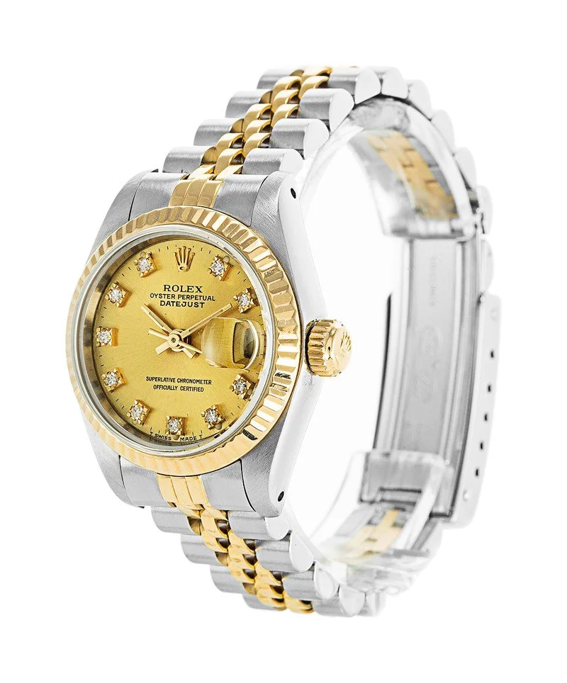 Rolex Datejust 26mm Gold Dial 69173-2