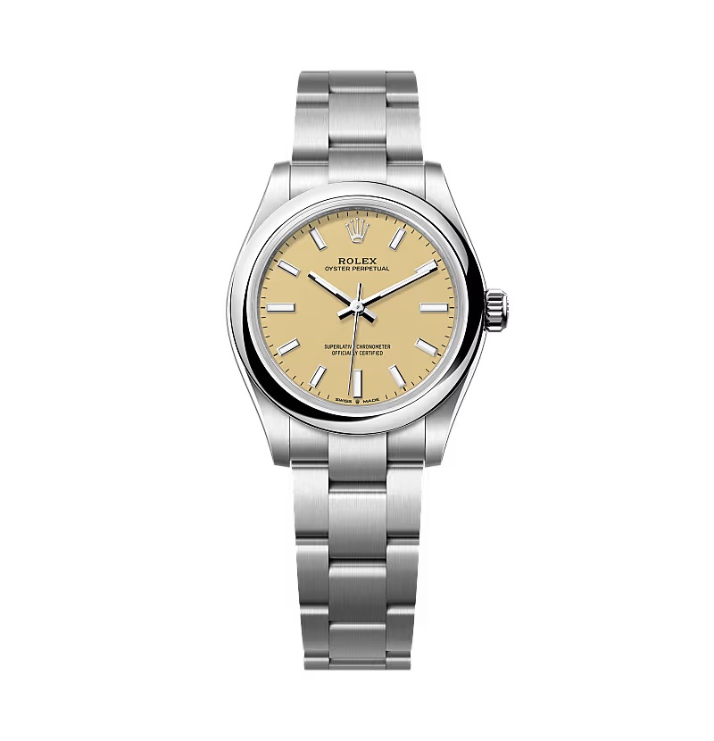 Superclone Rolex Oyster Perpetual 277200 Beige Dial