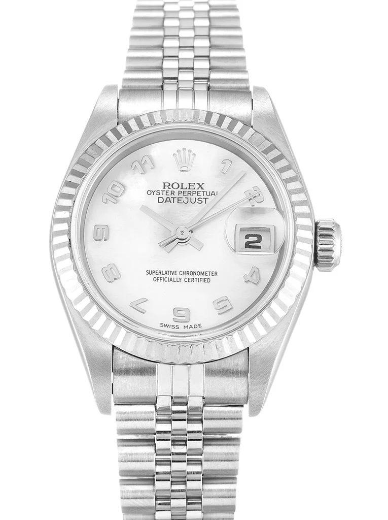 Rolex Lady-Datejust 26mm Mother of Pearl   White Dial 79174