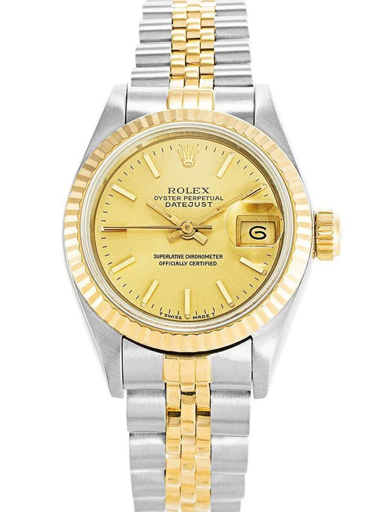 Rolex Datejust 26mm Gold Dial 69173