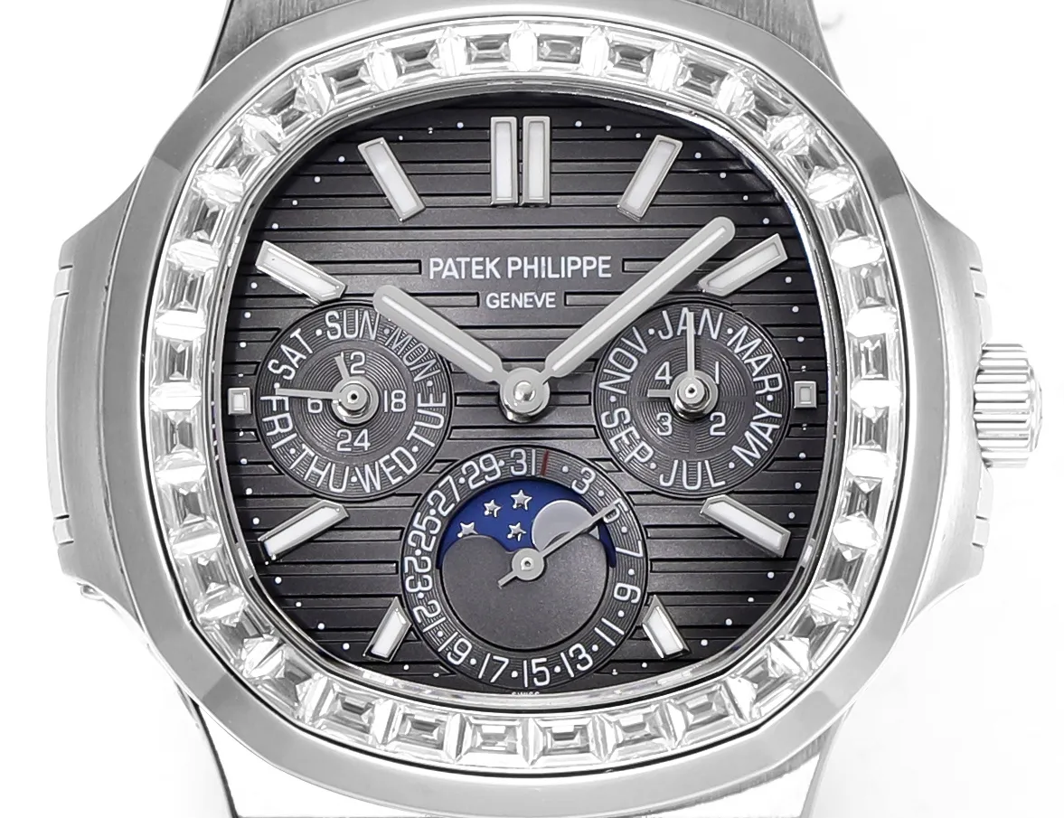 Patek Philippe Nautilus Grey Complication Watch