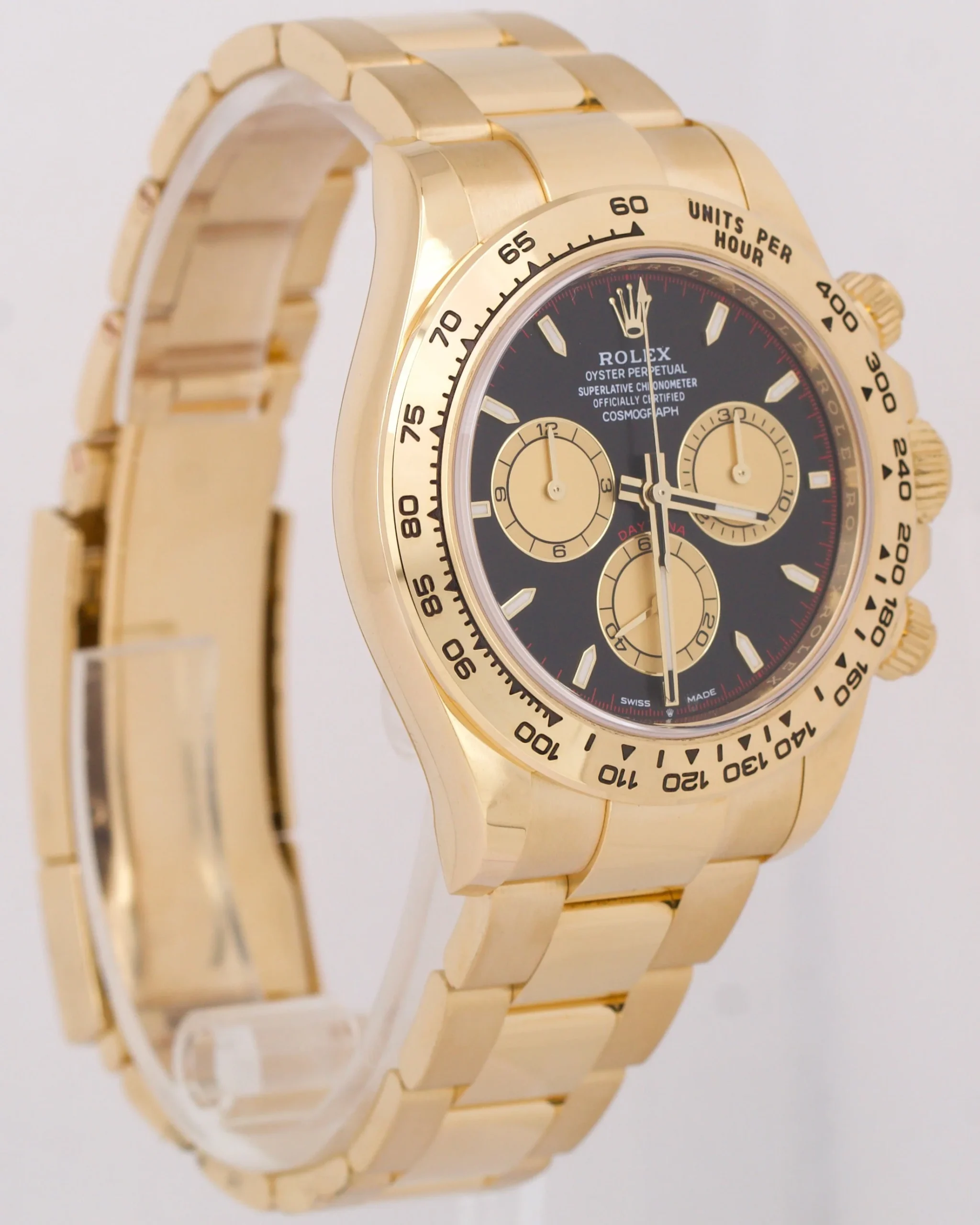 Superclone Rolex Daytona 40 mm Intense black Dial 126508