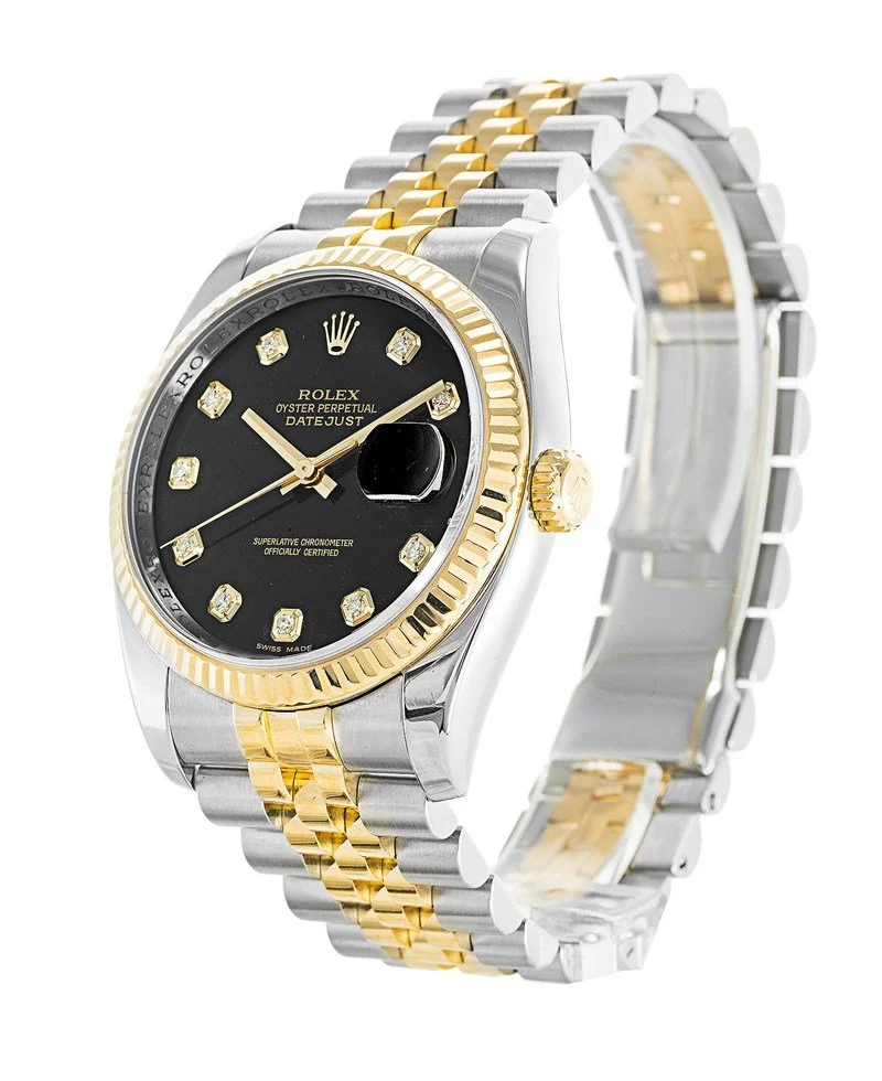 Rolex Datejust 36mm Black Dial 116233