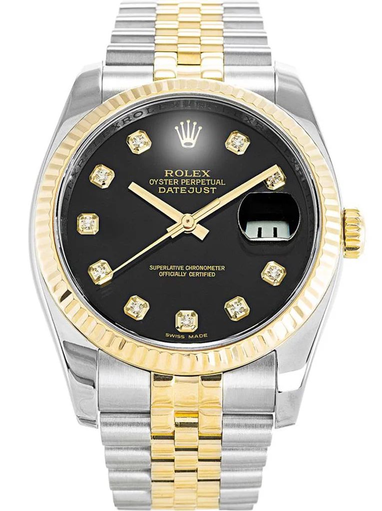Rolex Datejust 36mm Black Dial 116233