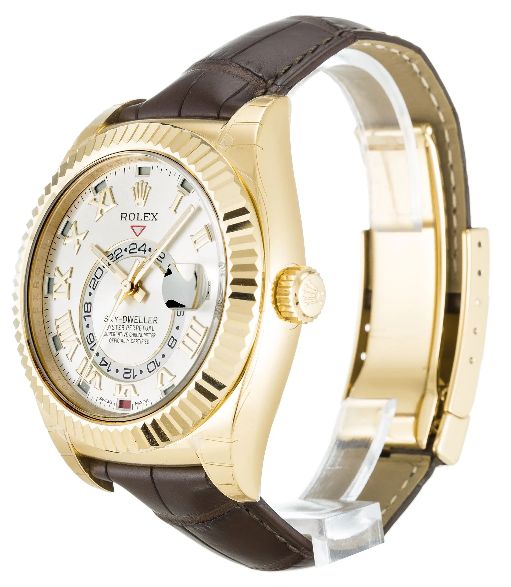Rolex Sky-Dweller 42mm Silver Dial 326138