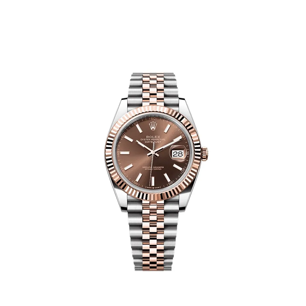 Superclone Rolex Datejust 41 mm Chocolate Dial 126331 Jubilee