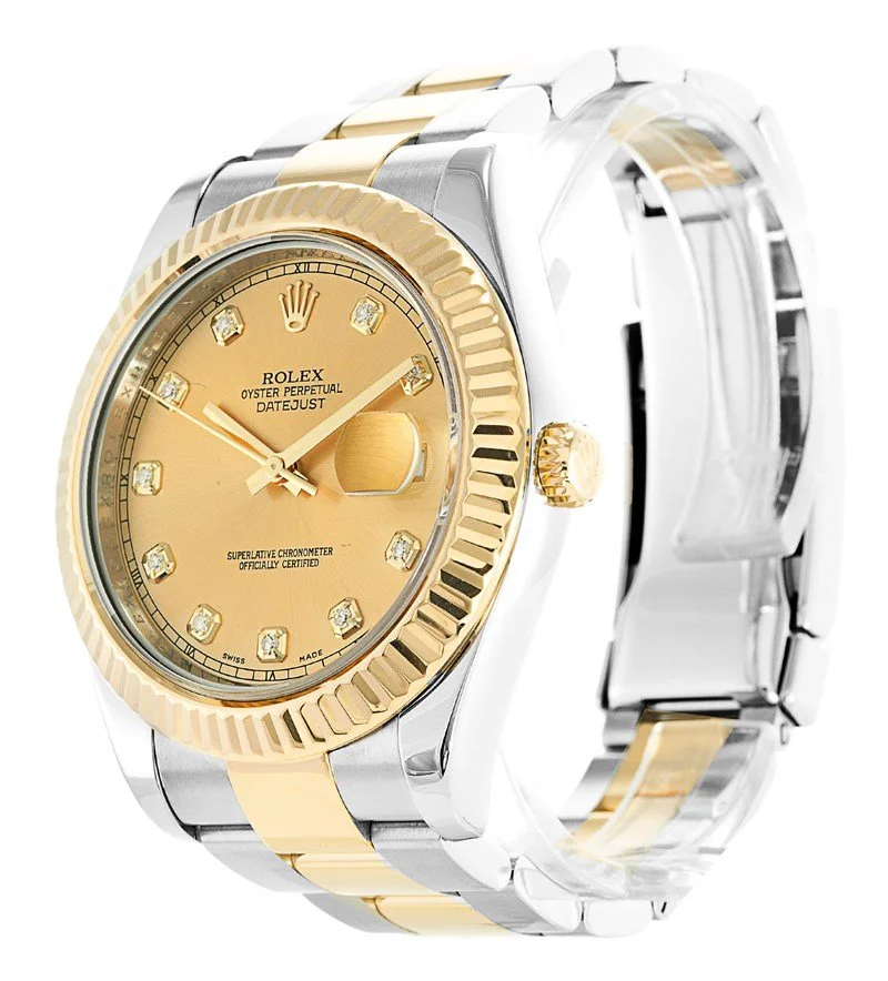 Rolex Datejust II 41mm Gold Dial 116333