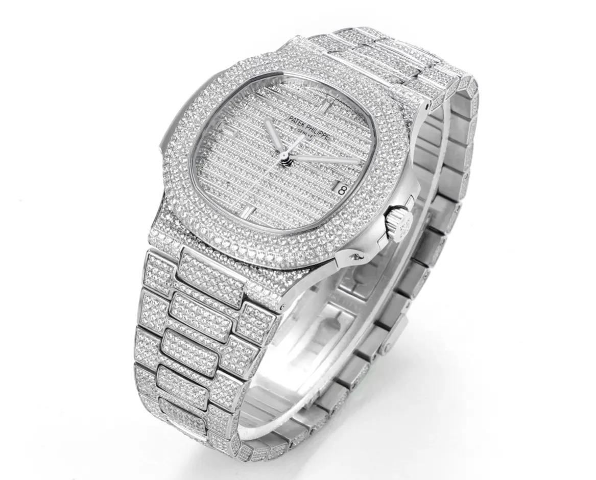Patek Philippe Nautilus Full Star Watch, Platinum