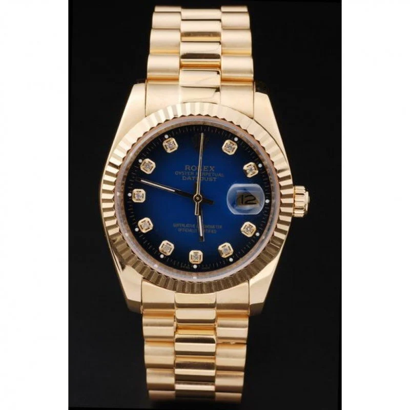 Superclone Rolex Datejust 36mm Blue Dial SRL71