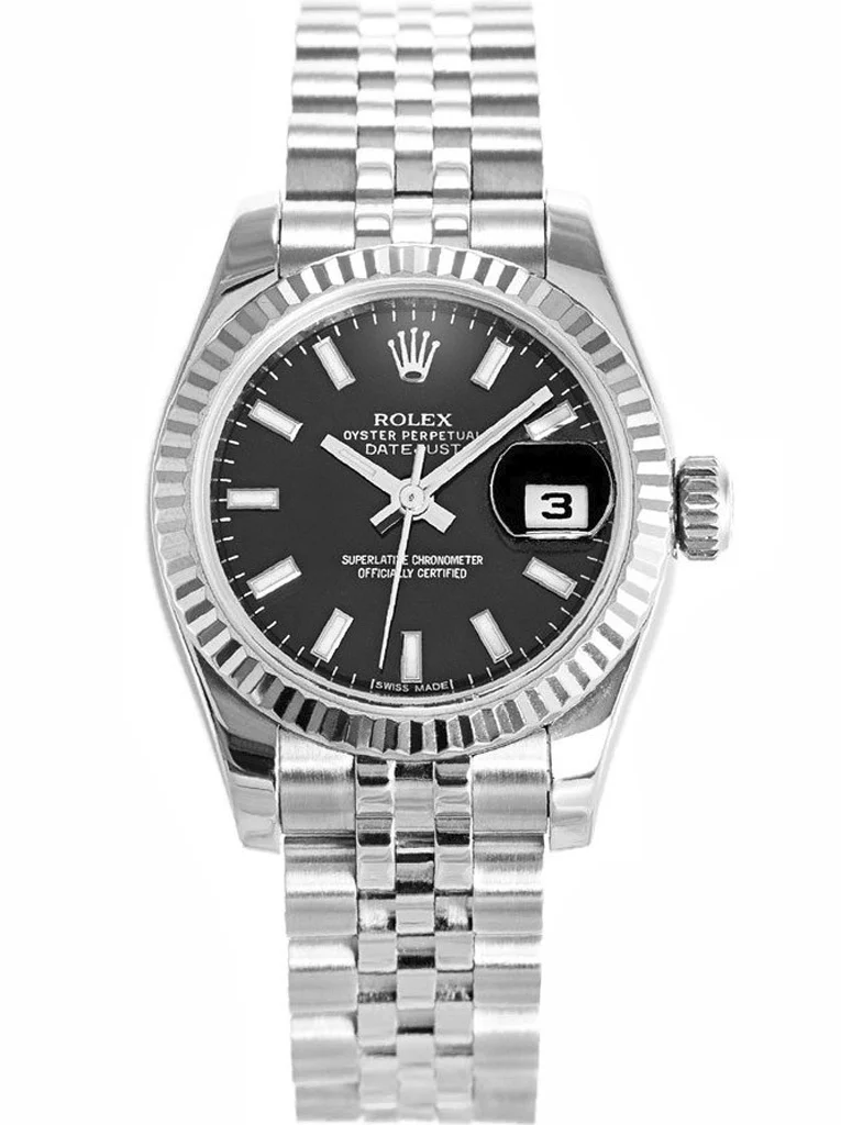 Rolex Datejust 26mm Black Dial 179174