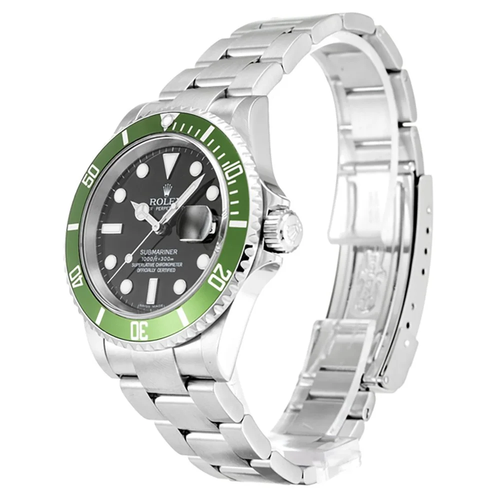 Rolex Submariner 40mm Black Dial 16610LV  Kermit