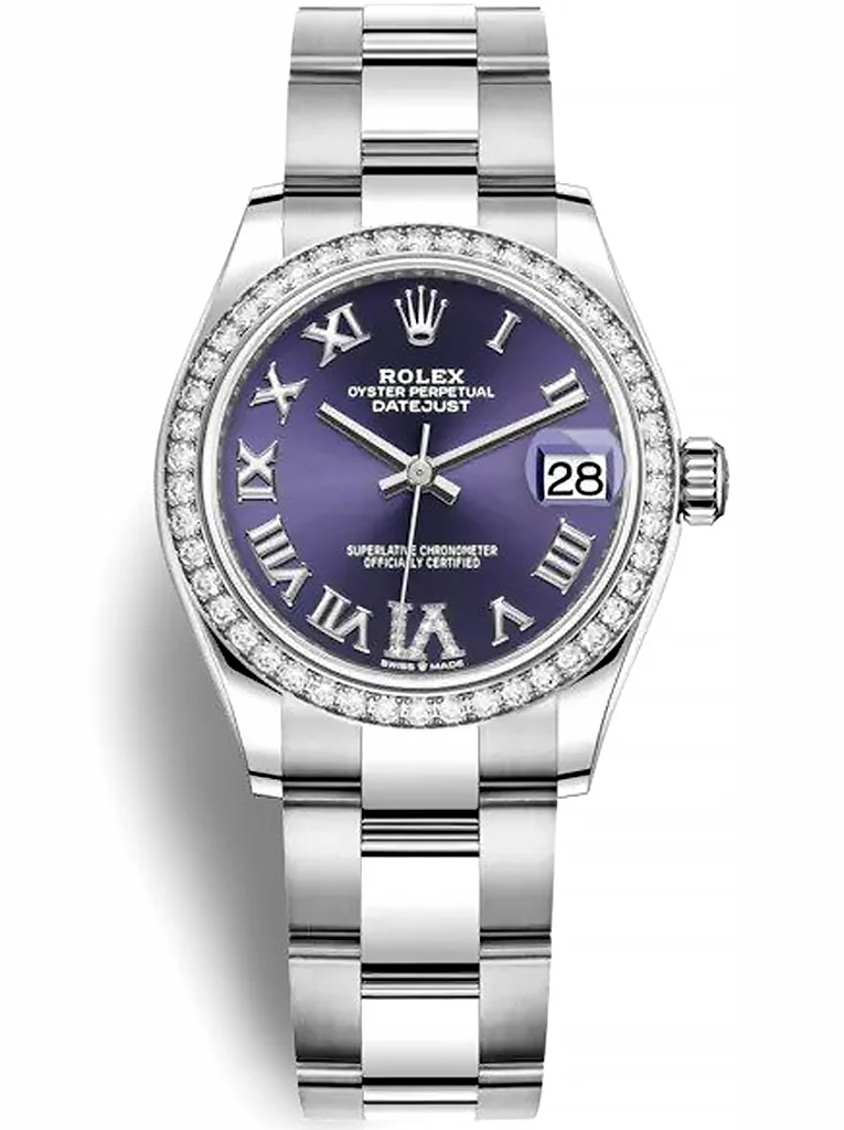 Rolex Datejust 31mm Aubergine Dial 278384RBR